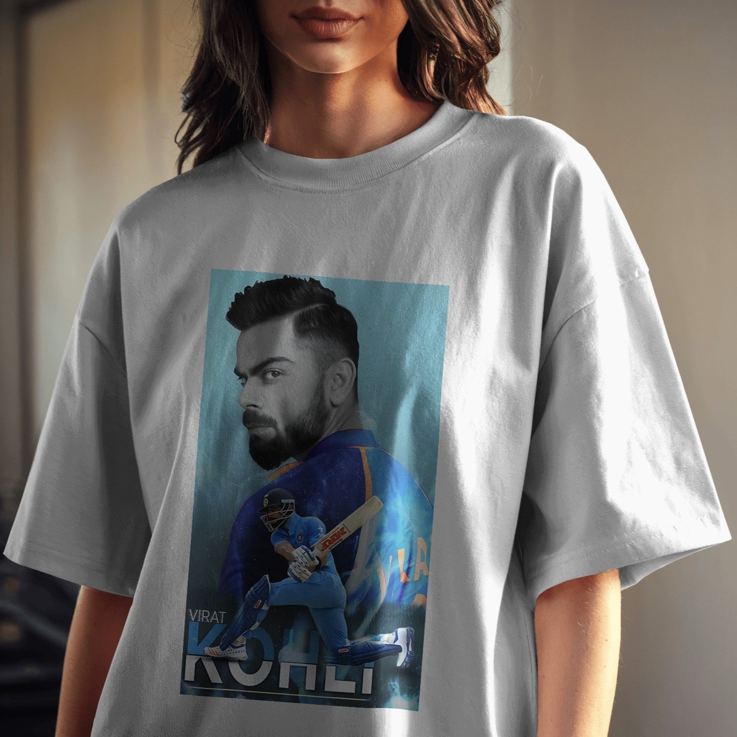 Virat Kohli - White