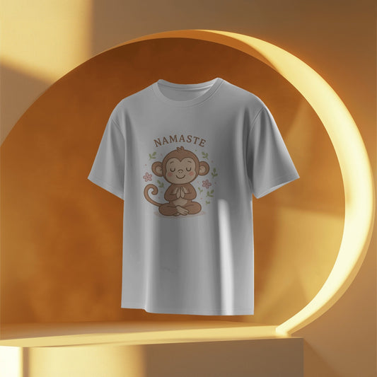 Cute Monkey Namaste!