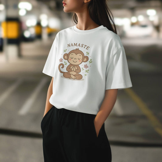 Cute Monkey Namaste!